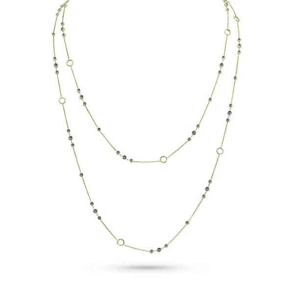 in blue sapphires and yellow gold <span class='visuallyhidden'>Call, text 323-404-2959 for shopping help.</span>